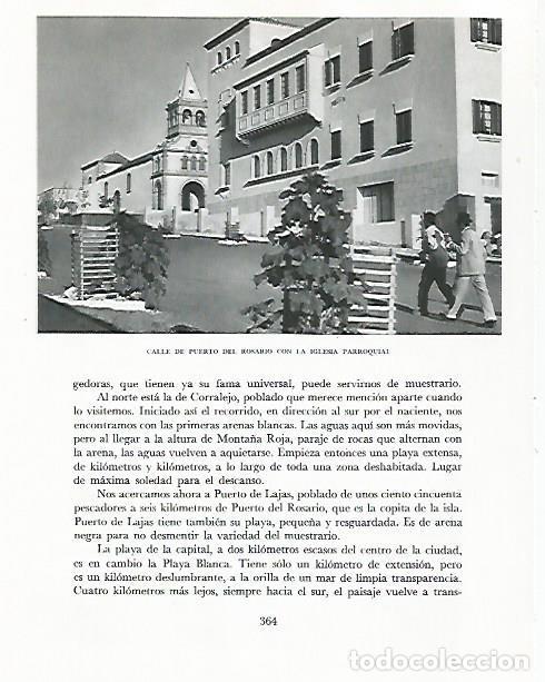 Cartoline: LAMINA 10354: Iglesia del Puerto de Rosario en Fuerteventura - Claudio de la Torre