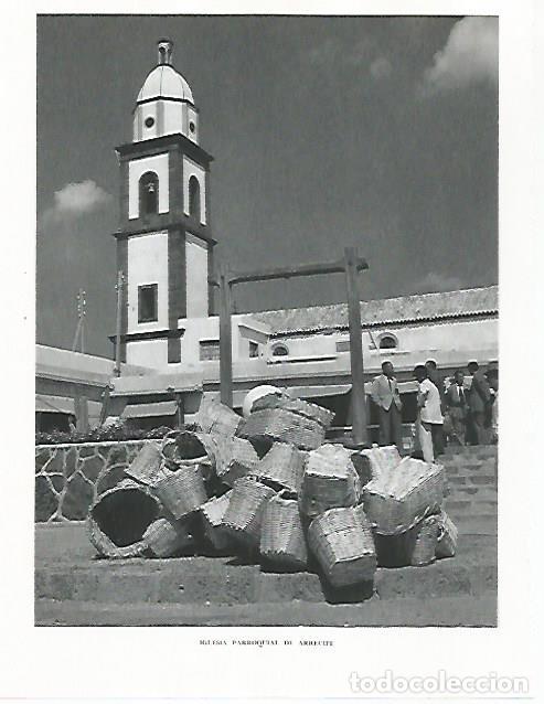 Postales: LAMINA 10381: Iglesia de Arrecife - Claudio de la Torre