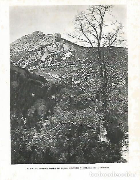 Cartoline: LAMINA 10480: Puig de Bassegoda - Josep Pla
