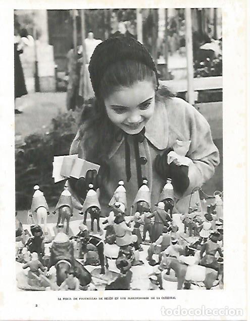 Cartoline: LAMINA 10451: Feria de Navidad en Barcelona - Josep Pla