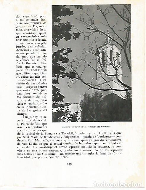 Cartoline: LAMINA 10497: Viladrau - Josep Pla