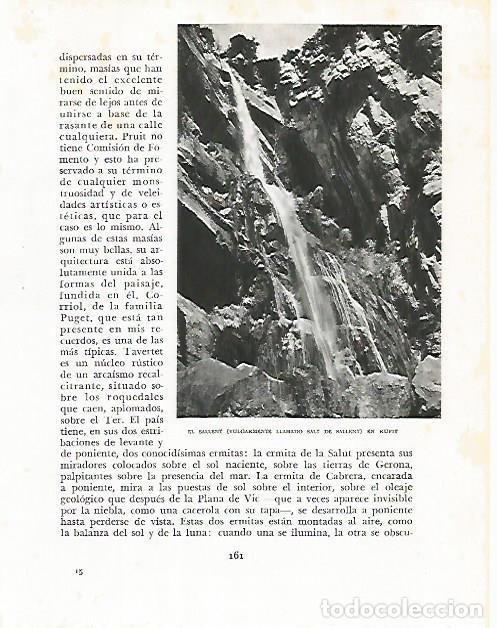 Postkarten: LAMINA 10502: Salto de Sallent en Rupit Barcelona - Josep Pla