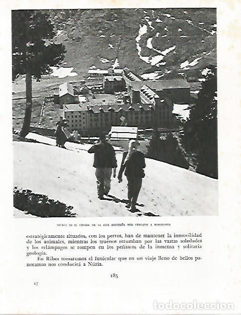 Cartoline: LAMINA 10513: Vista de Nuria - Josep Pla