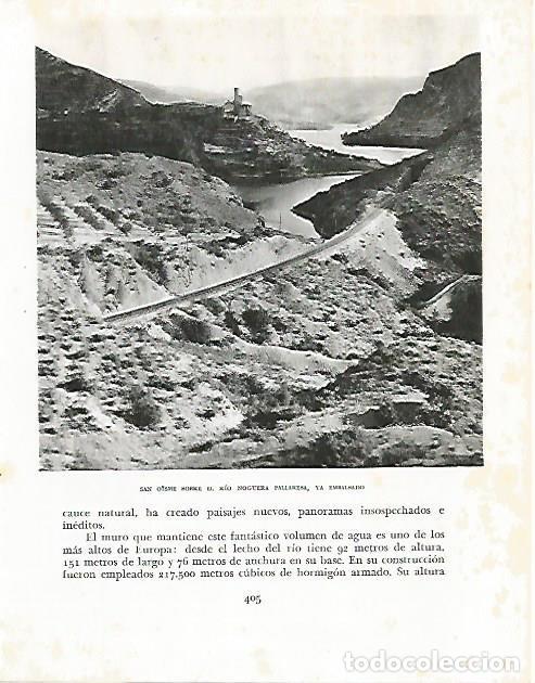 Postkarten: LAMINA 10603: San Oisme sobre el rio Noguera - Josep Pla