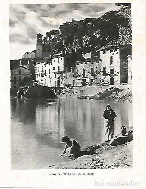 Postcards: LAMINA 10674: El Ebro pasando por Miravet - Josep Pla