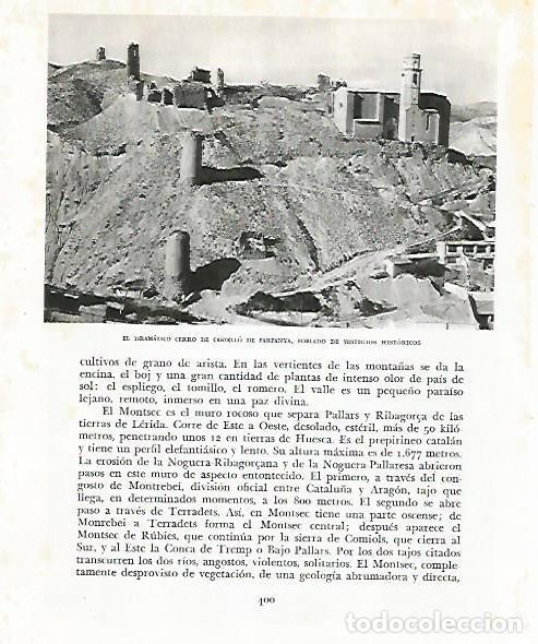 Cartoline: LAMINA 10600: Cerro de Castello de Farfanya - Josep Pla