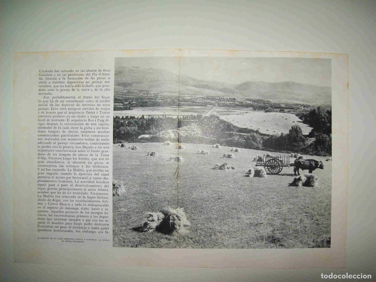 Postkarten: LAMINA 10690: Valle de Puigcerda - Josep Pla