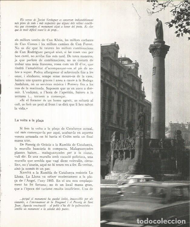 Cartoline: LAMINA 22129: Barcelona. Monumento a Verdaguer - Josep Maria Espinas
