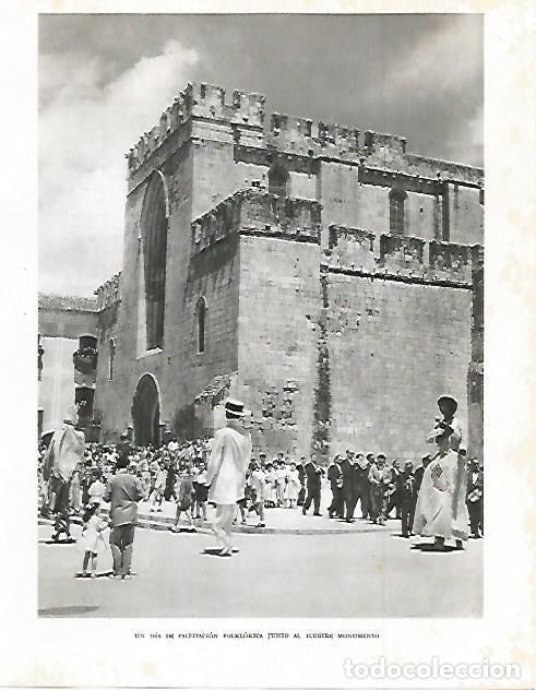 Cartes Postales: LAMINA 10631: Fiesta en Santes Creus - Josep Pla
