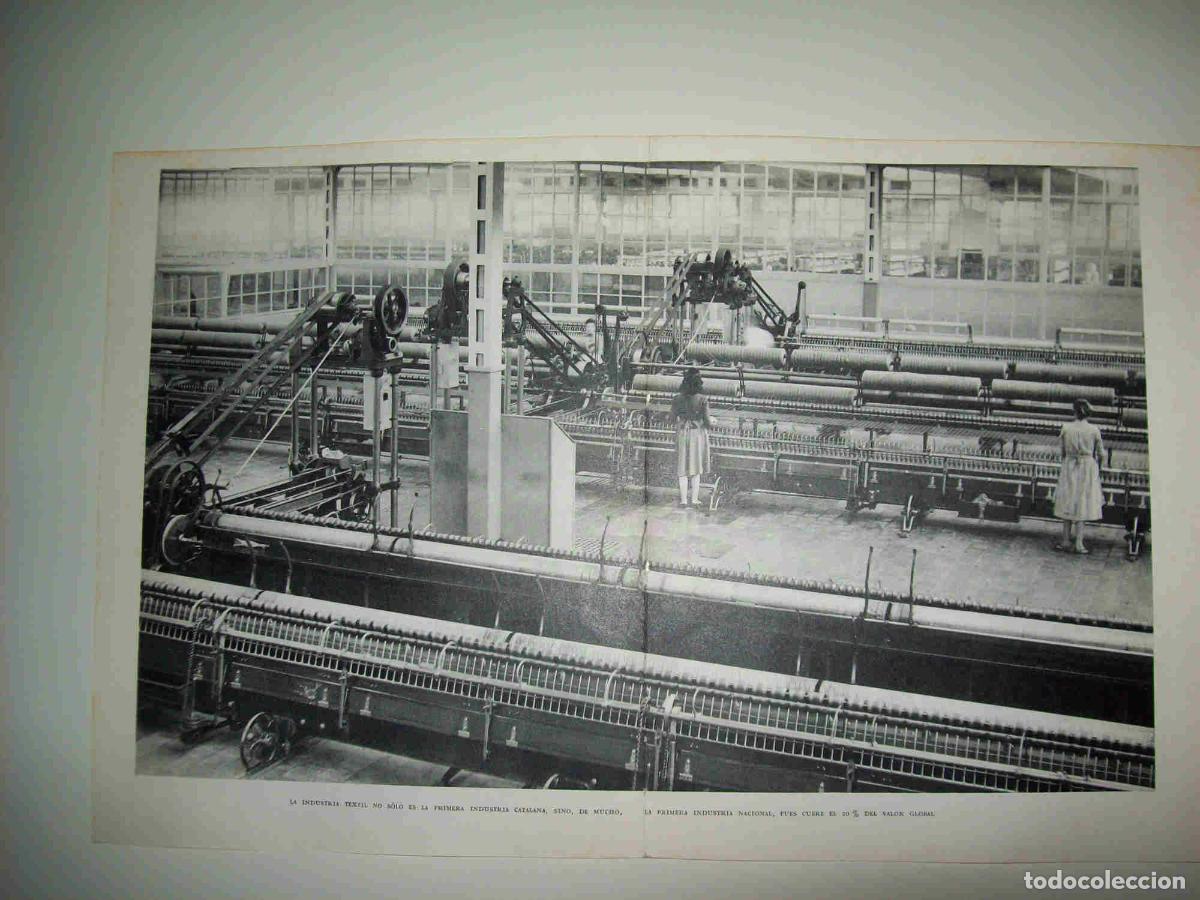 Postcards: LAMINA 10687: Fabrica textil en Sabadell - Josep Pla