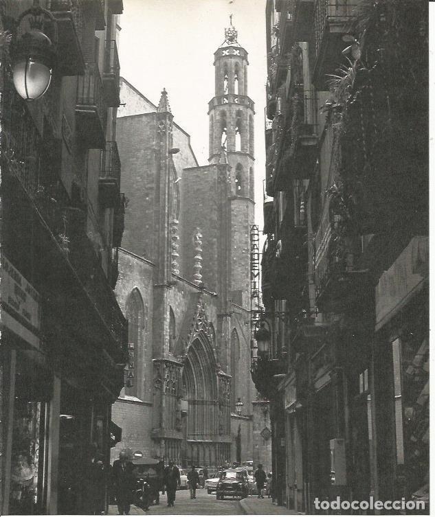 Postkarten: LAMINA 22003: Barcelona. Santa Maria del Mar - Josep Maria Espinas