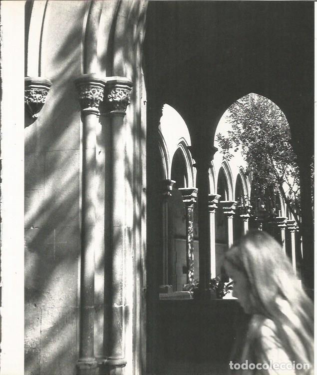 Cartoline: LAMINA 22118: Barcelona. Claustro de la iglesia de la Purisima Concepcion - Josep Maria Espinas