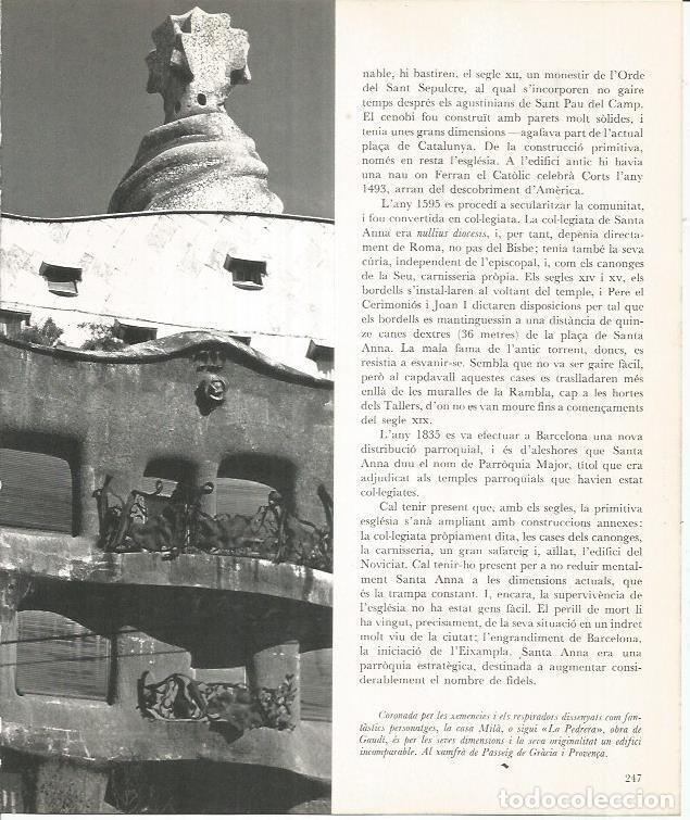 Postkarten: LAMINA 22114: Barcelona. Chimenea de La Pedrera - Josep Maria Espinas