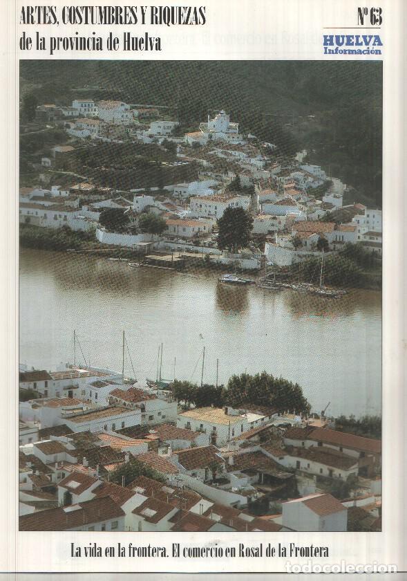 Postcards: Artes, Costumbres y Riquezas de la provincia de Huelva numero 63: La vida en la frontera. El comerci