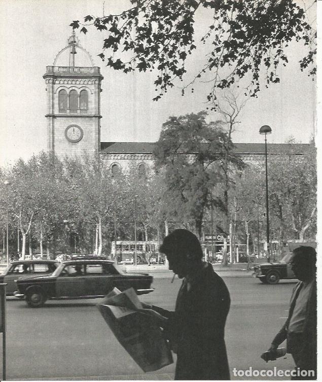 Postais: LAMINA 22077: Barcelona. Plaza Universidad - Josep Maria Espinas
