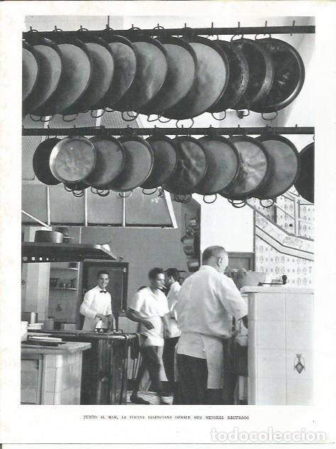 Postkarten: LAMINA 21856: Cocina de restaurante en Valencia - Joan Fuster