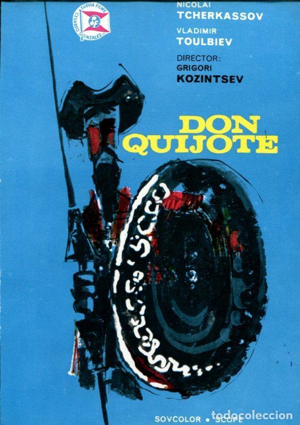 Postales: Ficha cine Suevia Films: Don Quijote - varios