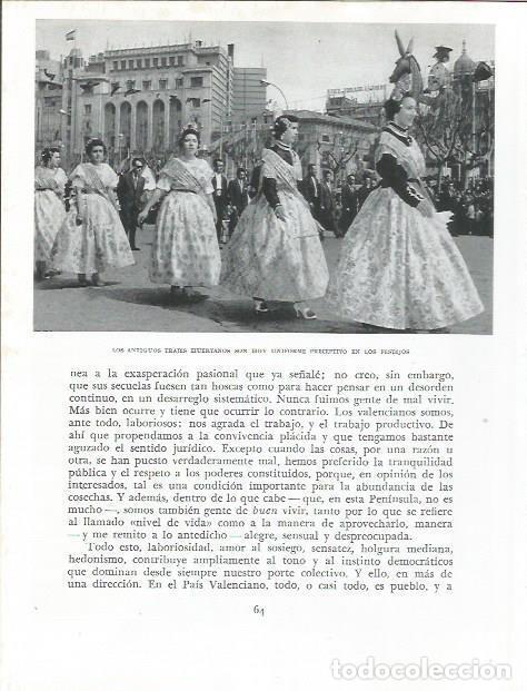 Postales: LAMINA 21795: Desfile de falleras - Joan Fuster