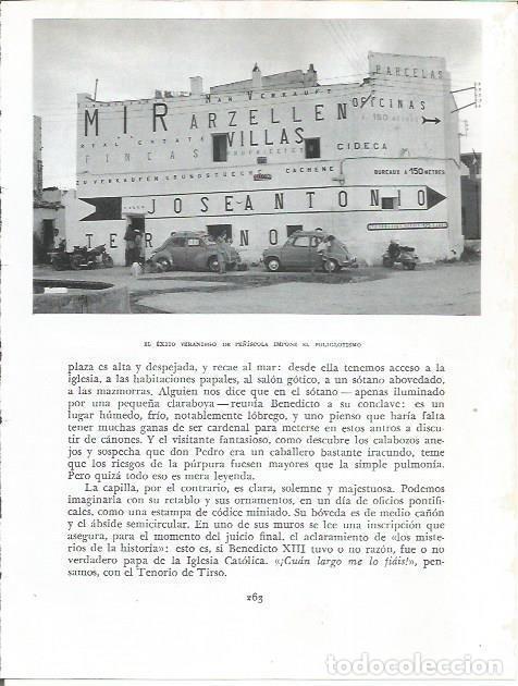 Postales: LAMINA 21890: Calle de Pe&ntilde;iscola - Joan Fuster