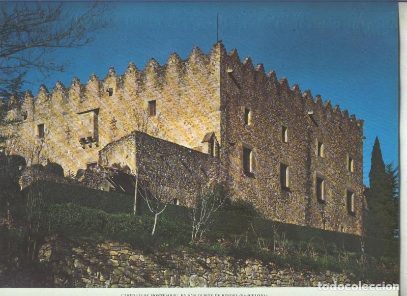 Postcards: Castillo de Montesquiu en San Quirze de Besora en Barcelona - Varios