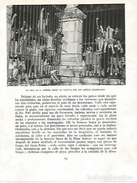 Postkarten: LAMINA 10706: Rejas de la Catedral de Sevilla - Jose Maria Peman. Fotografias de Ramon Dimas