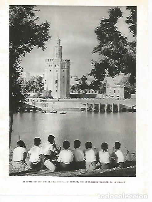 Postkarten: LAMINA 10745: La Torre del Oro - Jose Maria Peman. Fotografias de Ramon Dimas