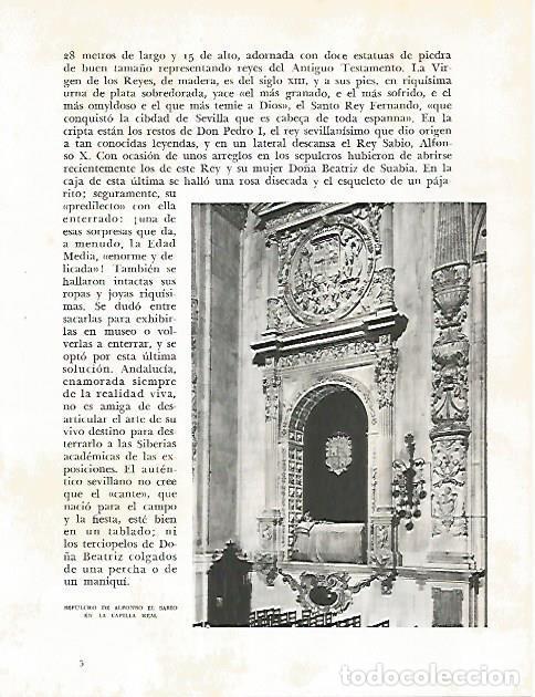 Cartoline: LAMINA 10727: Sepulcro de Alfonso el Sabio - Jose Maria Peman. Fotografias de Ramon Dimas