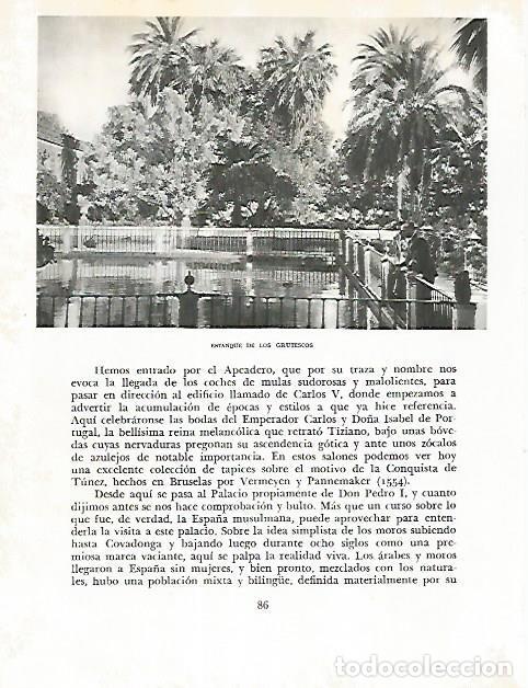 Postkarten: LAMINA 10737: Estanque de los Grutescos - Jose Maria Peman. Fotografias de Ramon Dimas