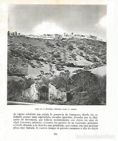 Cartoline: LAMINA 10833: Vejer de la Frontera - Jose Maria Peman. Fotografias de Ramon Dimas