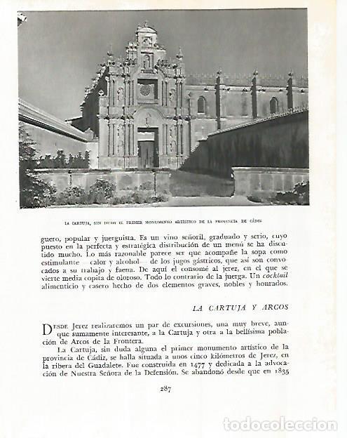 Cartoline: LAMINA 10814: La Cartuja de Jerez de la Frontera - Jose Maria Peman. Fotografias de Ramon Dimas