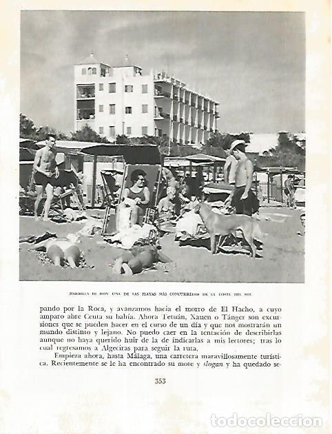 Cartoline: LAMINA 10841: Playa de Marbella - Jose Maria Peman. Fotografias de Ramon Dimas