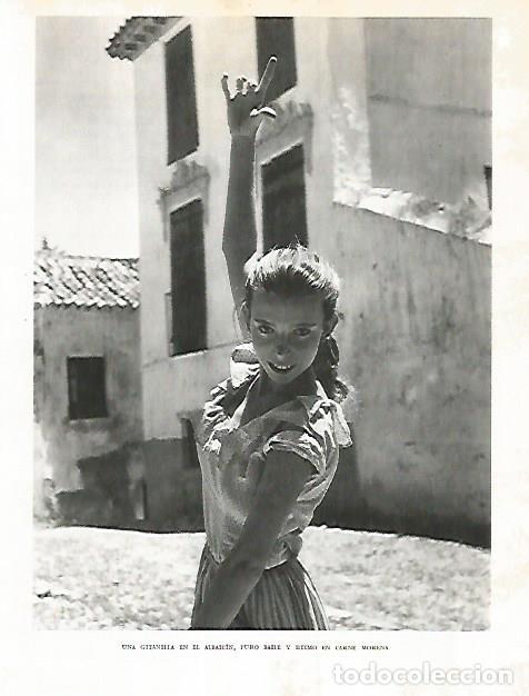 Cartes Postales: LAMINA 10885: Gitanilla del Albaicin - Jose Maria Peman. Fotografias de Ramon Dimas