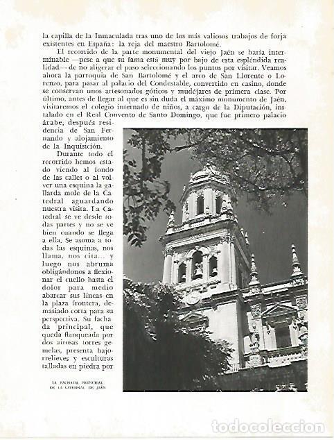 Cartoline: LAMINA 10914: Catedral de Jaen - Jose Maria Peman. Fotografias de Ramon Dimas
