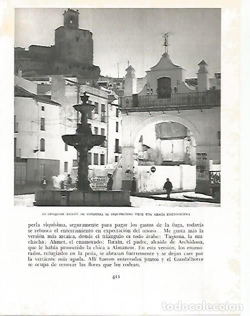 Cartoline: LAMINA 10864: Vista de Antequera - Jose Maria Peman. Fotografias de Ramon Dimas