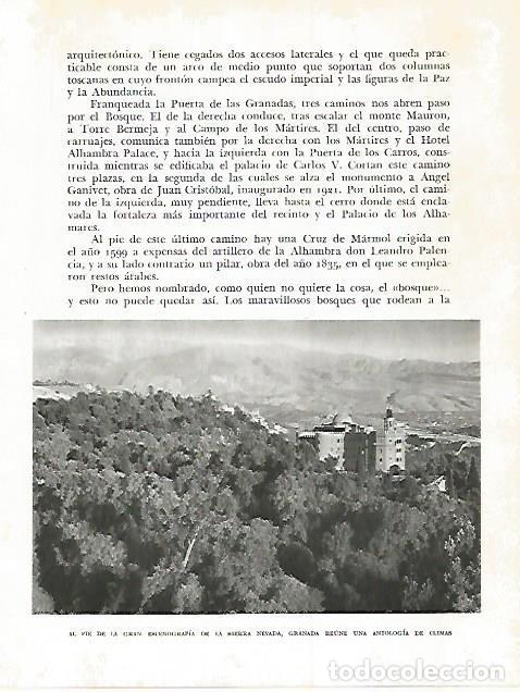 Cartoline: LAMINA 10869: Sierra Nevada - Jose Maria Peman. Fotografias de Ramon Dimas