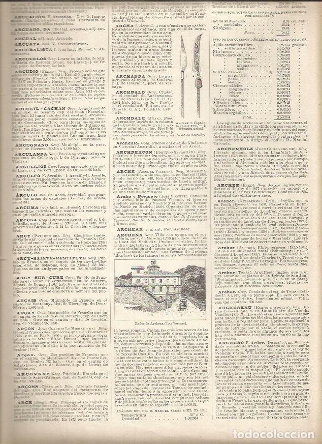 Postcards: LAMINA 23113: Ba&ntilde;os de Archena, Murcia - Varios