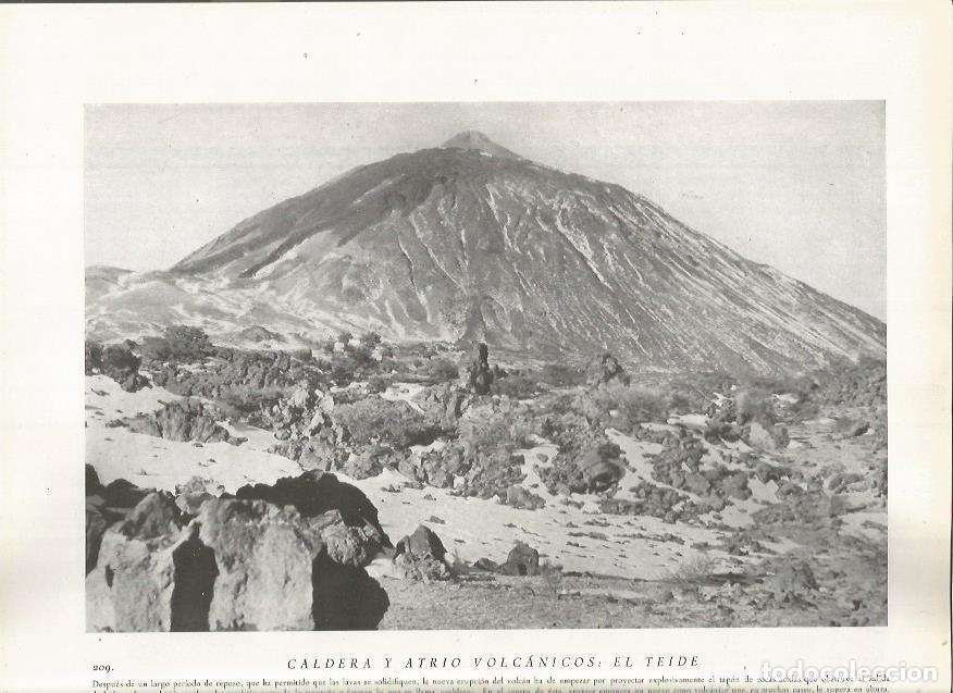 Cartoline: LAMINA 22818: El Teide - Amando Melon y Ruiz de Gordejuela