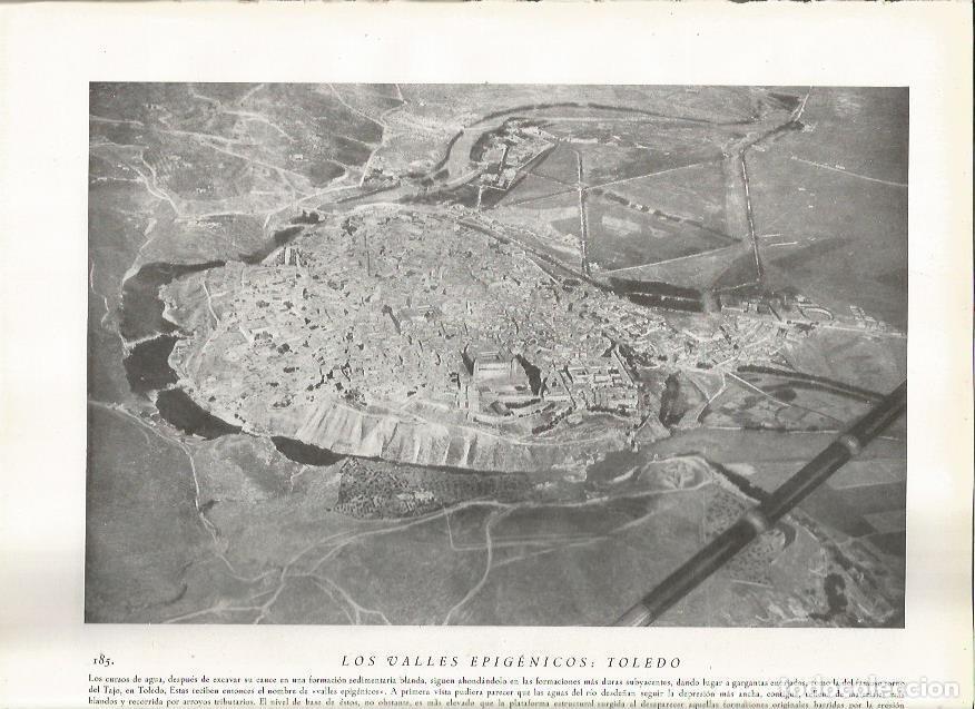 Postais: LAMINA 22811: Vista aerea de Toledo - Amando Melon y Ruiz de Gordejuela