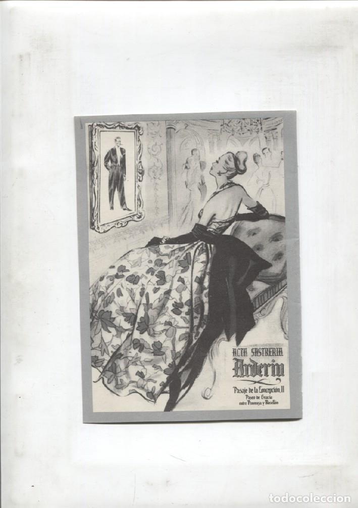 Postcards: Publicidad epoca: Sastreria Arderiu de Barcelona -