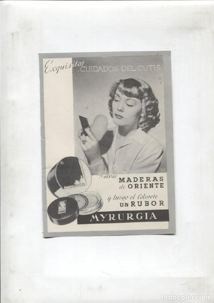 Postkarten: Publicidad epoca: Myrurgia -
