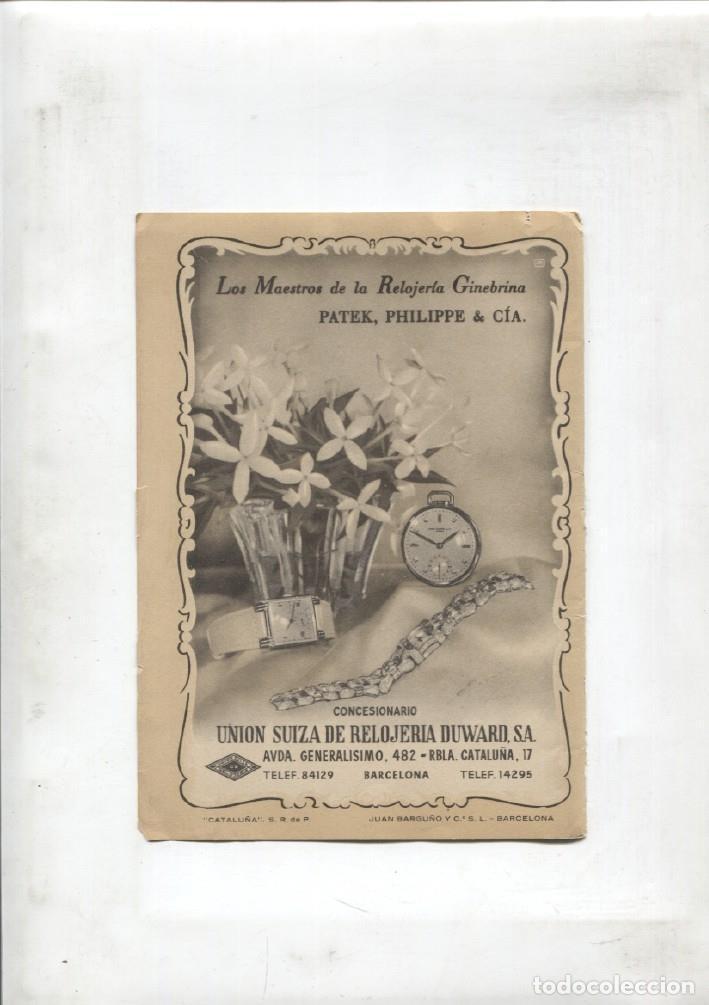 Postales: Publicidad epoca: Union Suiza de Relojeria Duward en Barcelona -