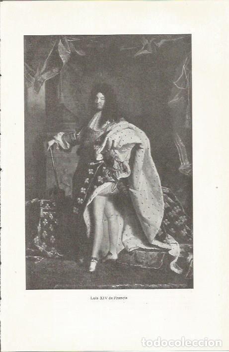 Postales: LAMINA 23869: Luis XIV de Francia - Jaime Vicens Vives