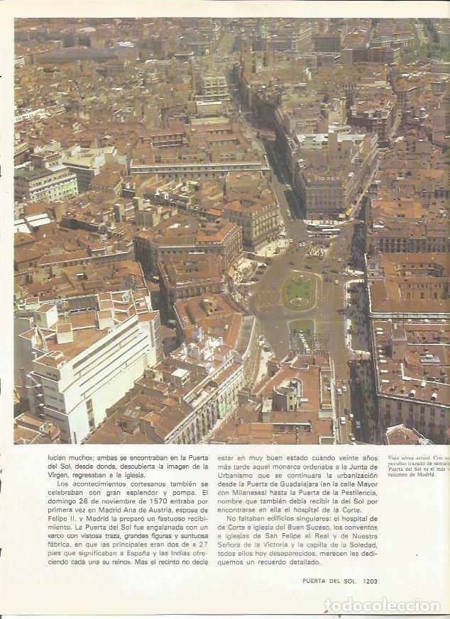 Postkarten: LAMINA 23450: Vista aerea de la Puerta del Sol, Madrid - Varios