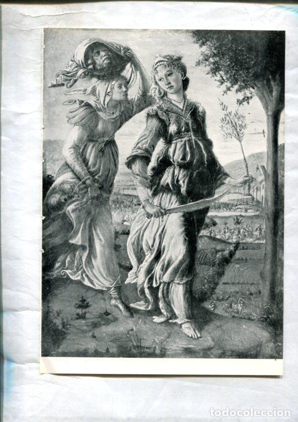 Postkarten: LEI racconti della vita di Maria: Lamina 18: Giuditta por Sandro Botticelli -