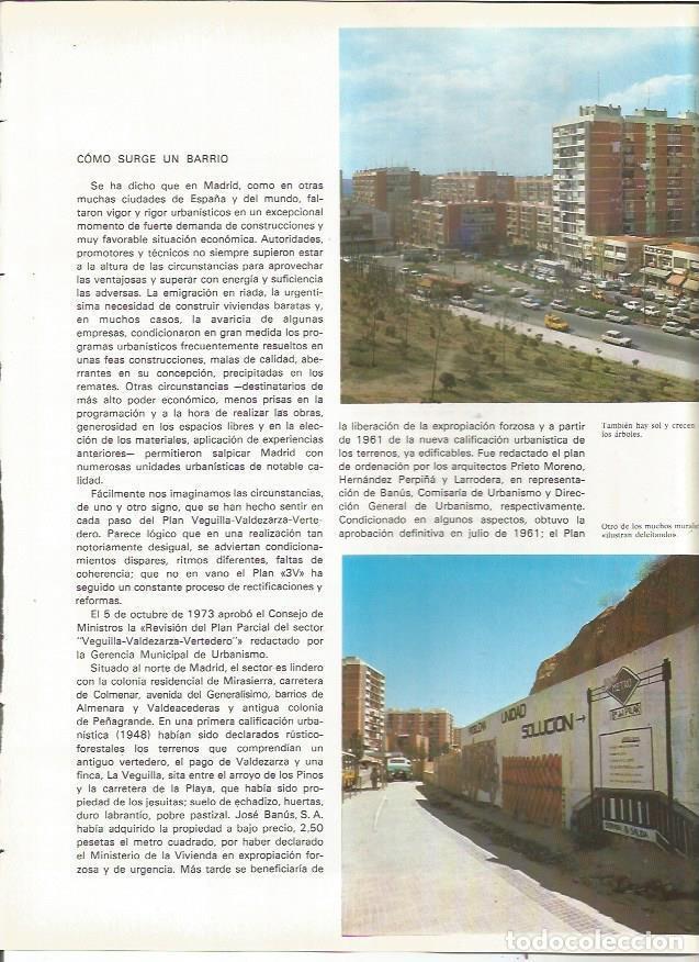 Postkarten: LAMINA 23620: Calles del barrio de El Pilar, Madrid - Varios