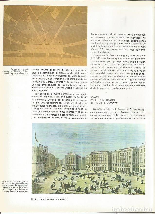 Postales: LAMINA 23455: Proyectos para la Puerta del Sol de Madrid - Varios