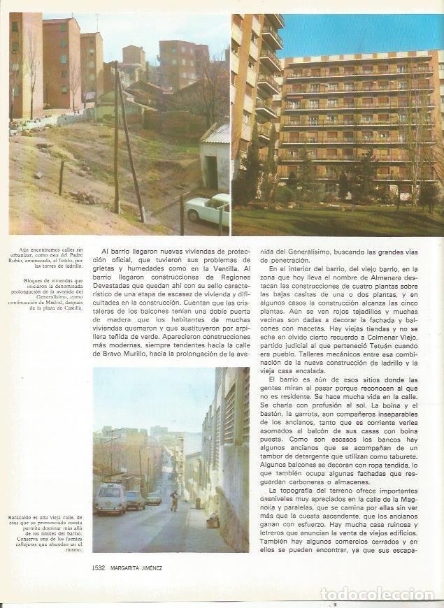 Postais: LAMINA 23614: Calle Padre Rubio y Baracaldo, Madrid - Varios