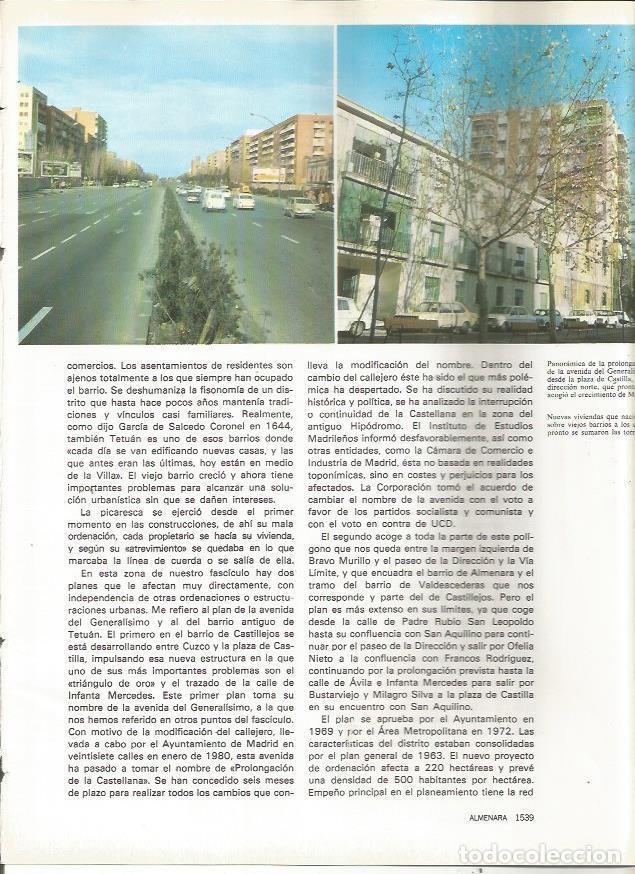 Postales: LAMINA 23618: Prolongacion de la antigua Avenida del Generalisimo, Madrid - Varios