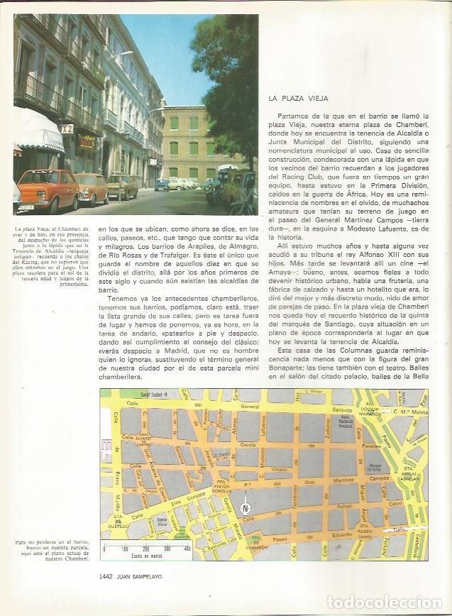 Postcards: LAMINA 23569: Plano del barrio de Chamberi, Madrid - Varios
