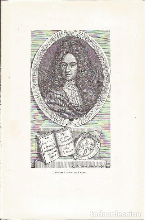 Cartoline: LAMINA 23883: Gottfried Wilhelm Leibniz - Jaime Vicens Vives